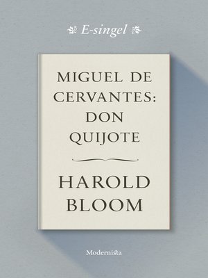 cover image of Miguel de Cervantes
